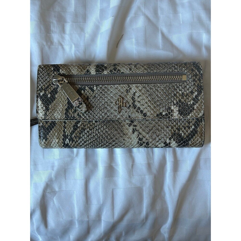 Cole Haan women's wallet in a faux snake skin print